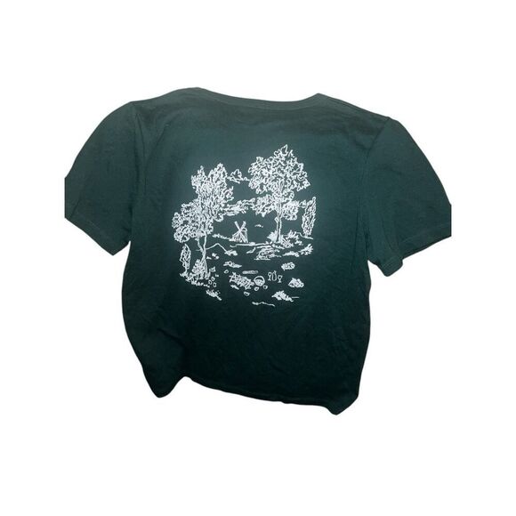 ✨MADEWELL Al Fresco Forest Graphic Green Sz Medium Tee✨ - Picture 5 of 8